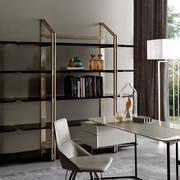 Bookcase Sestante, suitable for fine living rooms