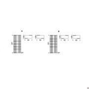 Bookcase Arsenal by Cattelan - model and measurements