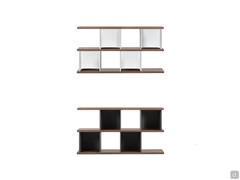 Ansbach 2-shelf dividing bookcase
