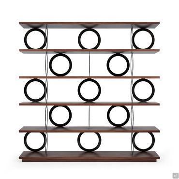 Ramsey wooden partition bookcase