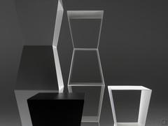 Overview of the available Cult bookcase models, different heights for different space and usage requirements