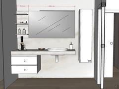 3D design of bathroom furniture