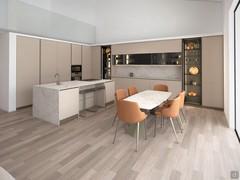 Kitchen design - photorealistic render