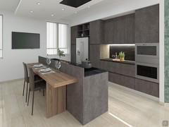 Kitchen design - photorealistic render
