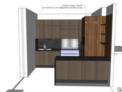 3D model for a kitchen project