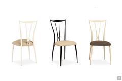 High customization for iron chair Vilma by Cantori