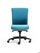 Steve office chair available in the operative version without armrests as in photo, or with fixed or adjustable armrests