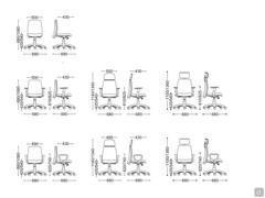 Schemes and measurements of the Jack chairs available
