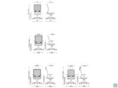 Schemes and dimensions of available Bill chairs