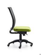 Side view of the Bill chair showing the adjustable seat and ergonomic backrest to maintain correct posture while working or studying