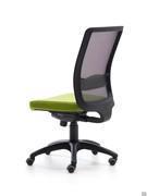 Ergonomic chair for the office or study Bill, here in the black version without armrests