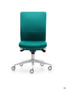 Bill boys' desk chair with upholstered seat and backrest covered in technical fabric