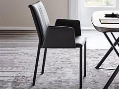 Italia chairs in the version with armrests and a smooth backrest