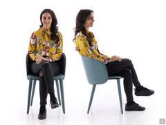 Seating proportions and ergonomics of the Kamet chair