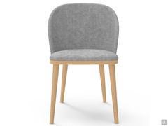 Scandinavian design wooden chair Olimpia - chair version without armrests