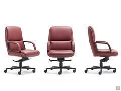 Kiruna office task chair in the version with advanced fulcrum swivel mechanism
