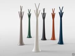 Free-standing coat rack Tree by Bonaldo in matte polyethylene