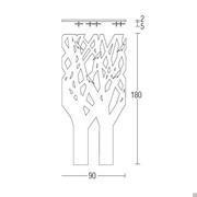 Rami tree shaped coat stand - measurements