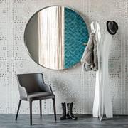 Valdo design coat stand by Cattelan - white embossed metal