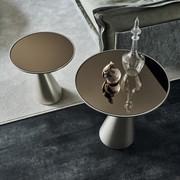 Top view of the mirrored glass tops