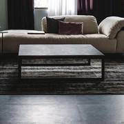 Kitano coffee table by Cattelan in the low rectangular model cm 120 x 118 h.35 for sofa-front positioning (top finish not available)