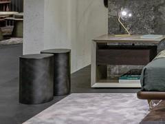 Tavolino da soggiorno in acciaio verniciato Pancho di Cattelan, nelle sue diverse finiture