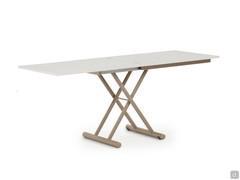 Bento coffee table in the 93x68 cm version that converts into a 186x68 cm dining table