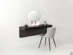 Writing desk Kosmos with shaped mirror