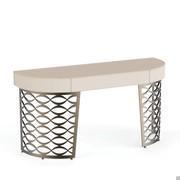 Isidoro curved design writing desk by Cantori - large model