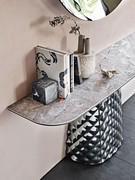 Atrium is a console table with a distinctive and sophisticated design (Keramik ceramic finish not available)