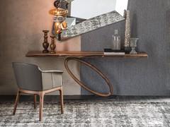 Design console table in Canaletto wood Tour by Cattelan 