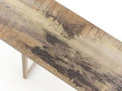 Detail of folding melamine top 