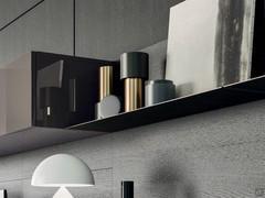 Painted metal shelf with thin thickness but highly durable