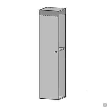 Custom Height for hinged wardrobes