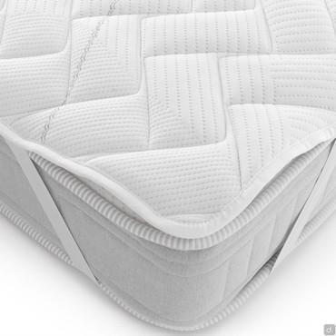 Topper mattress padding and quilting