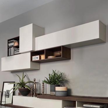Fly hanging living room wall unit