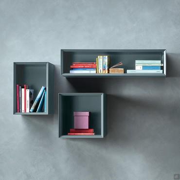 California open bookcase wall unit