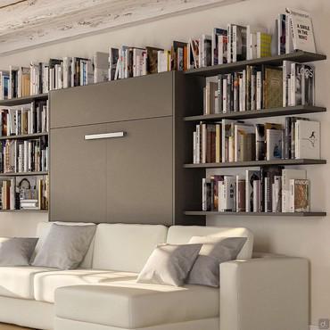 Shelf Fold for convertible bed 