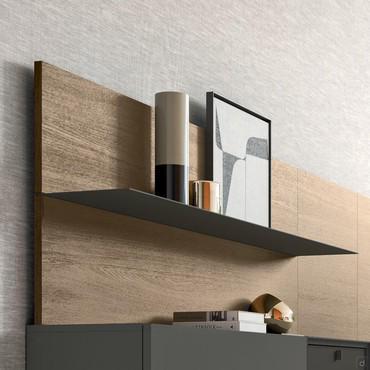 Plan lacquered backrest shelf, backrest not included