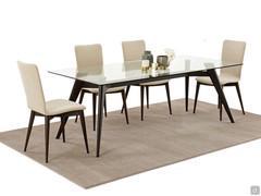 Benjamin designer glass table 