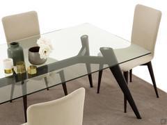 Benjamin - detail of the natural tempered glass top