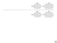Benjamin table - Table seats scheme