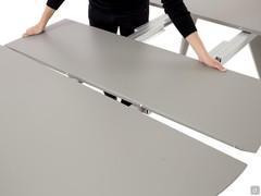 How to position the extension leaf 