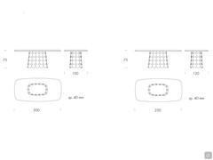 Helm table - Model and measurements