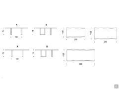 Sigma table by Cattelan - Models and Measurements