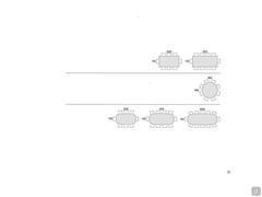 Bon Bon table - Table seats scheme