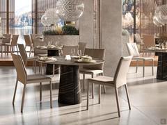 The Cuba table by Cattelan is particularly suitable for use in contract settings, bars, restaurants, high-profile event halls