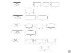Tyron table by Cattelan - dimensions available for table with Keramik top