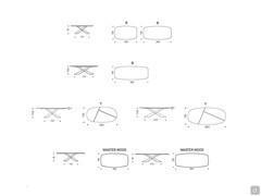 Tyron table by Cattelan - dimensions available for rectangular shaped table with wooden top