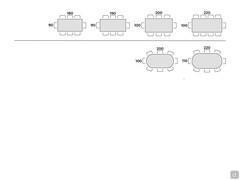 Bount table - Table seats scheme
